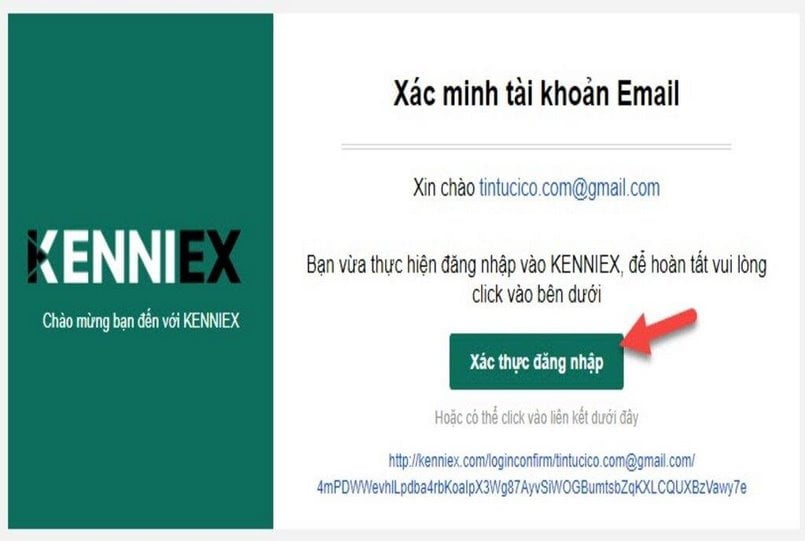 Đăng ký tài khoản sàn tiền ảo Kenniex