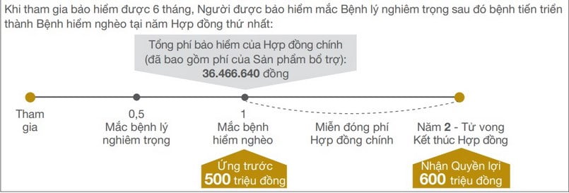 Trường hợp nếu chồng mắc bệnh hiểm nghèo