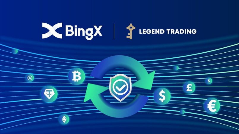 BingX hợp tác với Legend Trading