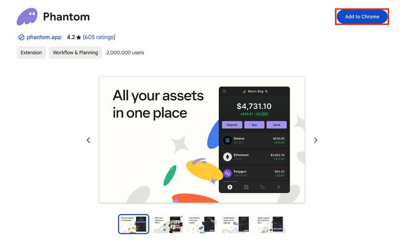 Tải ví Phantom Wallet